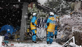 Japan quake death toll jumps to 168; more than 300 missing