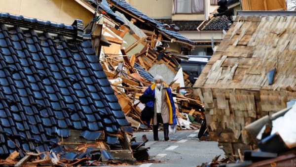 ‘I feel so helpless’: Quake-hit cities in Japan grapple with damage and loss of lives