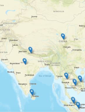 Tracking COVID-19 cases worldwide