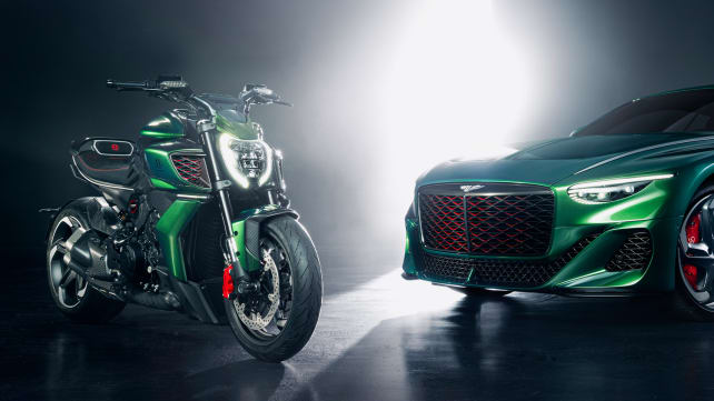 Bentley and Ducati join forces to create the first two-wheeled Bentley in history 