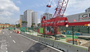 Worker dies after falling 7.5m at Jurong Region Line MRT construction site